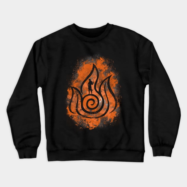 Fire Nation Crewneck Sweatshirt by Arinesart